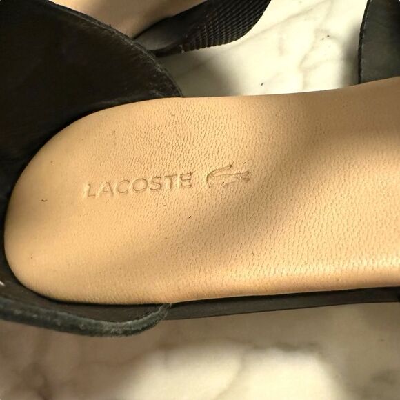Lacoste Atalaye Leather Gladiator Sandals - Picture 4 of 7